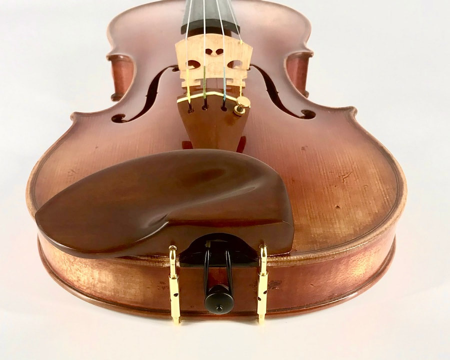 Boxwood Low WAVE violin chinrest