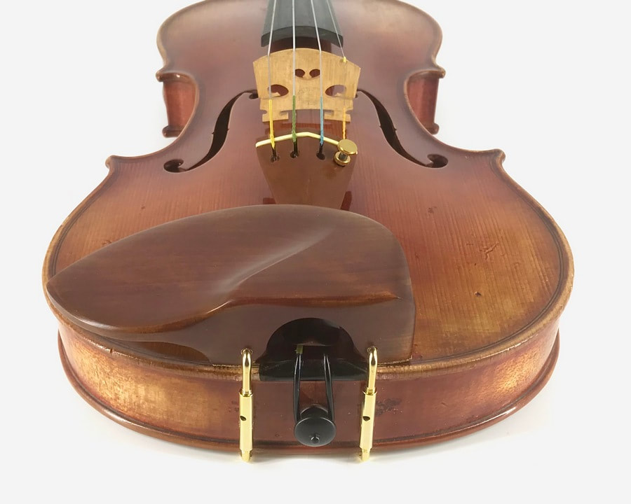 Boxwood Medium WAVE II violin chinrest